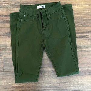 Green pants